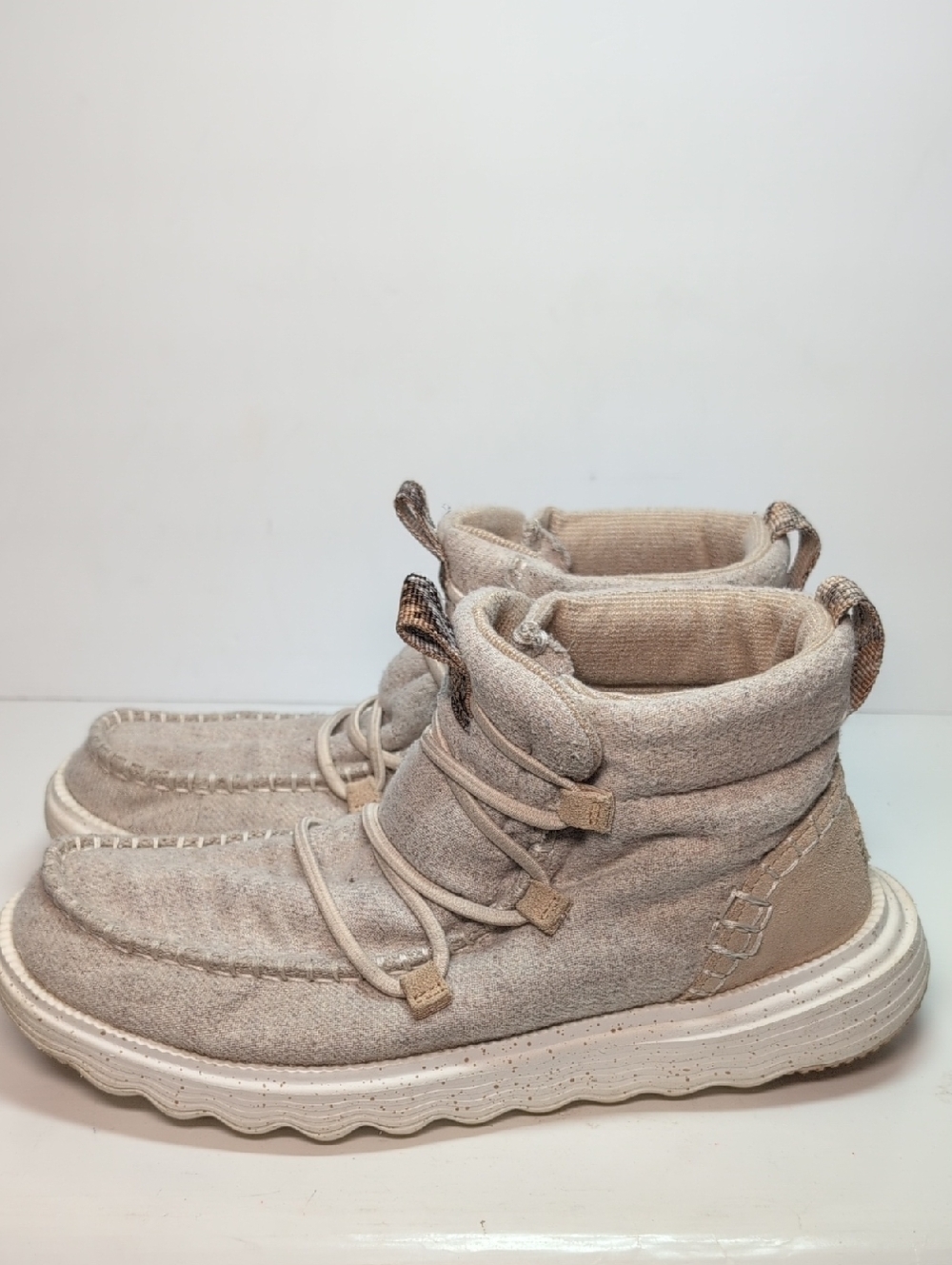 Hey Dude Reyes slip on high top sneaker boot women's size 9 EU 40 - Picture 1 of 15